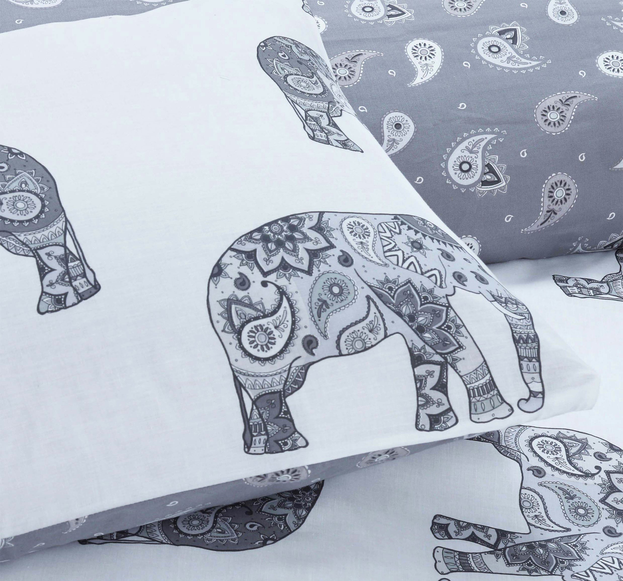 Pieridae Grey Elephant Bedding Set Review