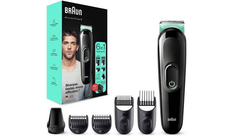 Buy Braun 6 In 1 Beard Trimmer And Hair Clipper Mgk 3021 3221