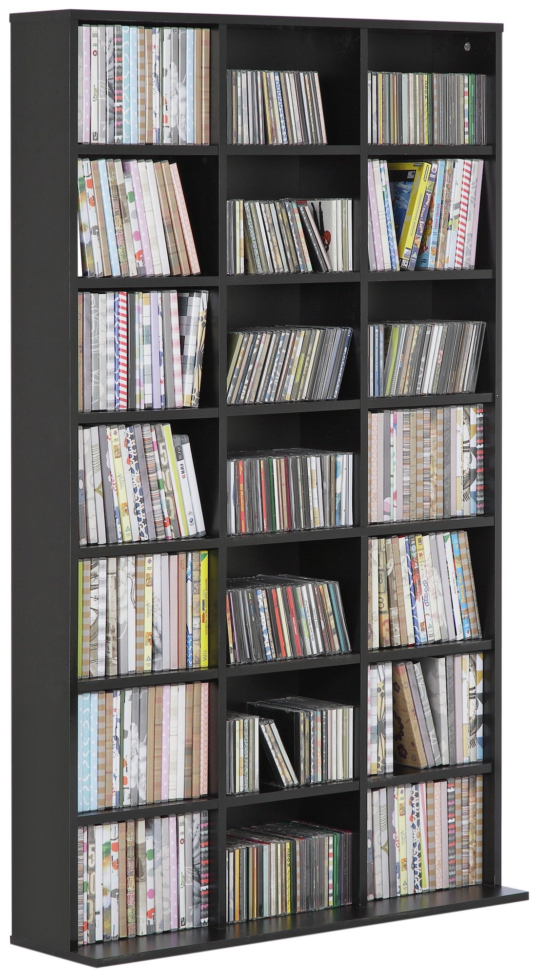 Argos Home Jorvik DVD and CD Storage Unit - Gloss Black