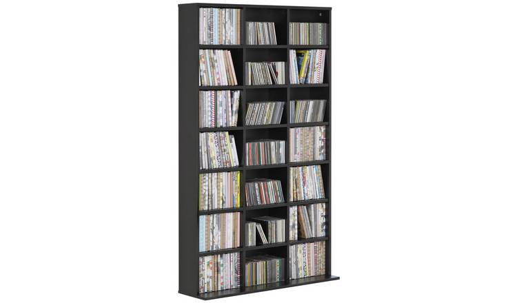 Buy Argos Home Jorvik Dvd And Cd Storage Unit Gloss Black