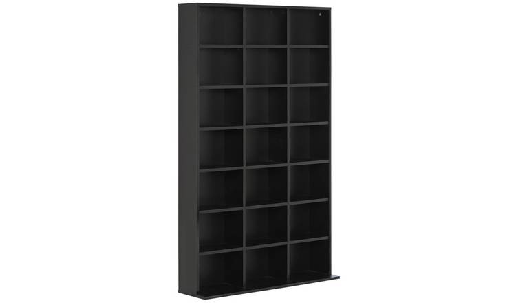 Buy Argos Home Jorvik Dvd And Cd Storage Unit Gloss Black Cd