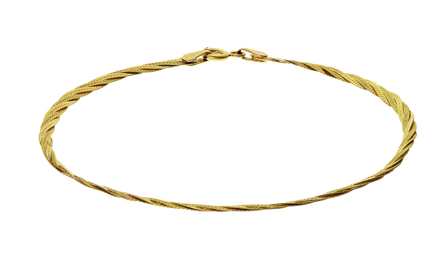Revere 9ct Yellow Gold Herringbone Bracelet