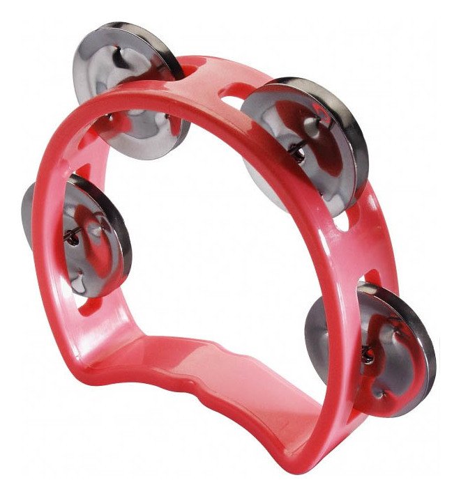 Stagg Mini Tambourine - Red