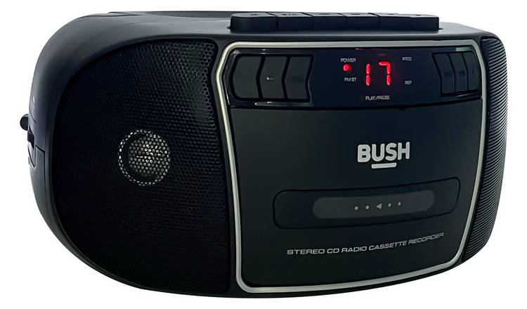 Buy Groov-e Boombox CD Player with Radio - Black