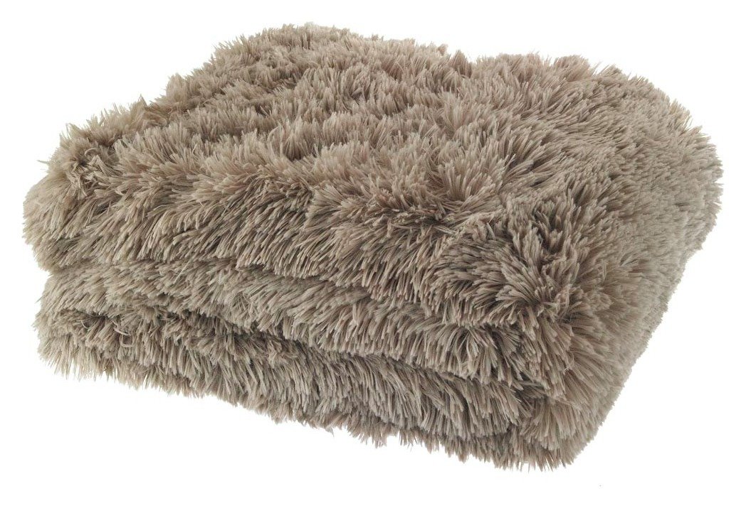 Catherine Lansfield Cuddly Throw 150x200cm - Natural.