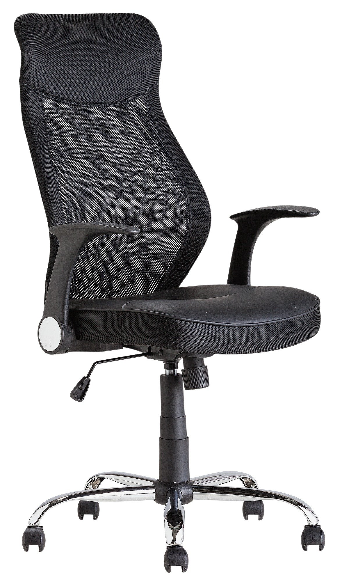 Argos Home Deluxe Mesh Back Chair - Black (6207948) | Argos Price