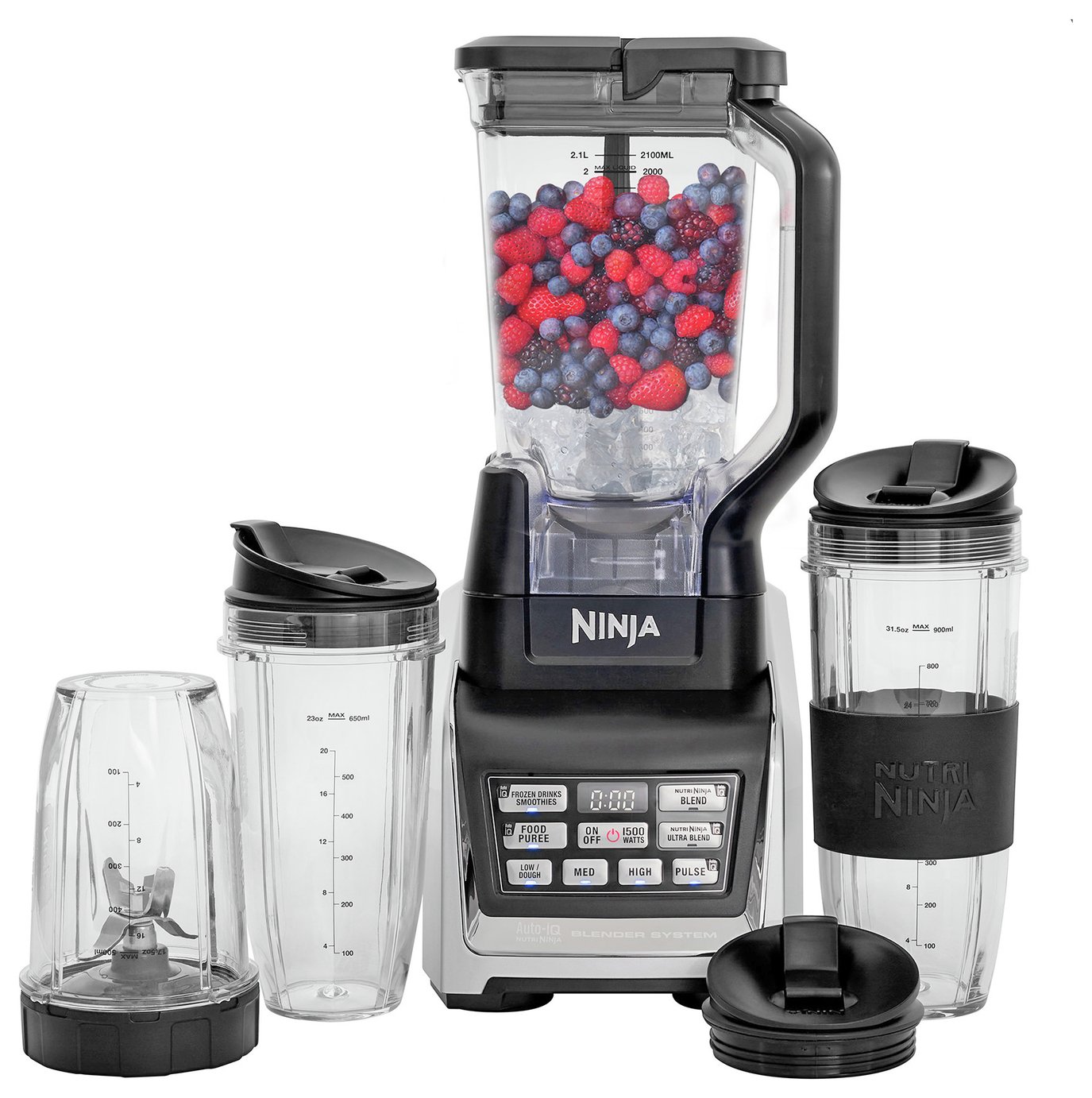 Ninja 6 Piece Nutritional Duo Blender Black 6209135 Argos