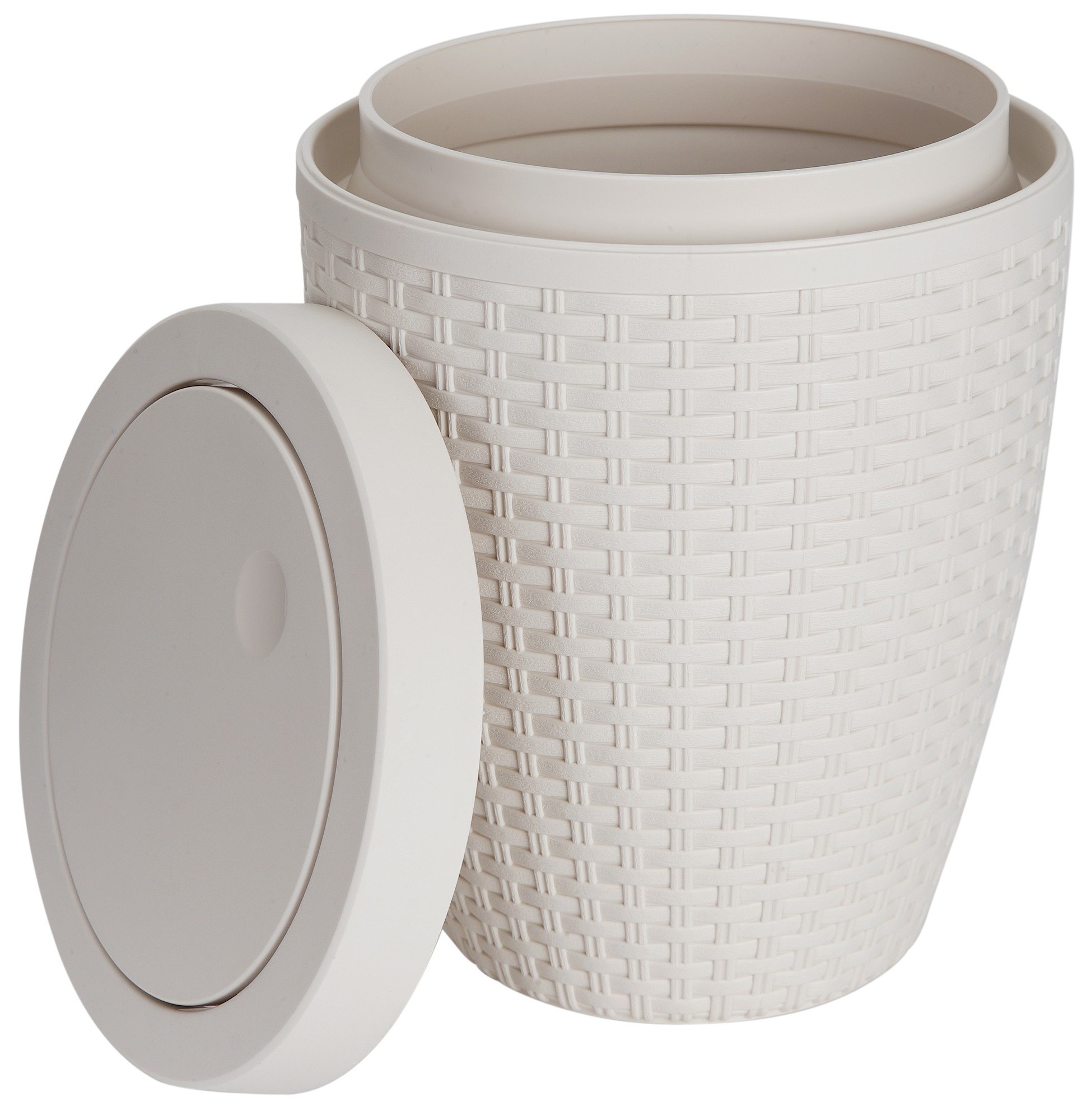 Addis 5 Litre Faux Rattan Swing Bin Reviews