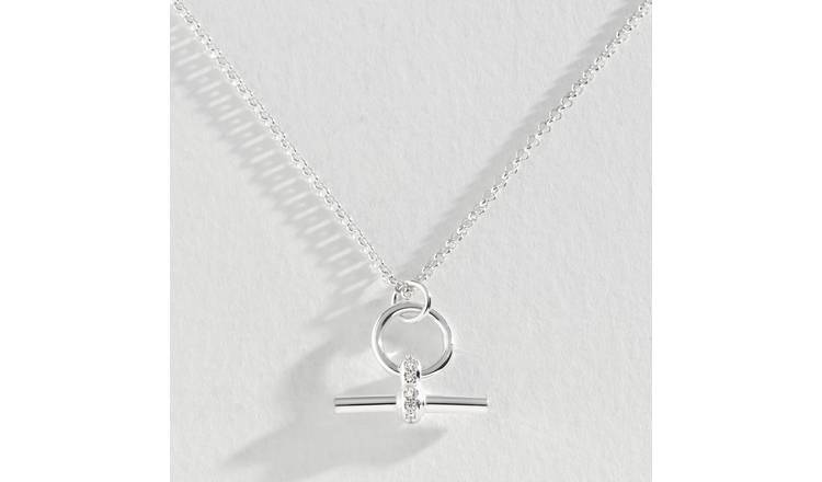 Argos ladies silver on sale necklaces