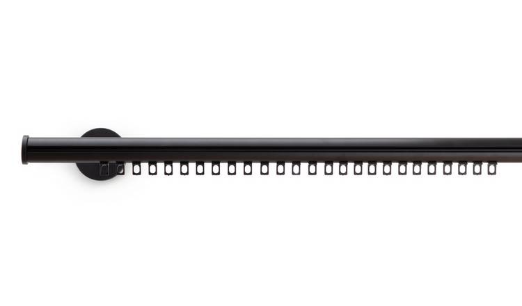 Argos Home Black Curtain Track - 200cm