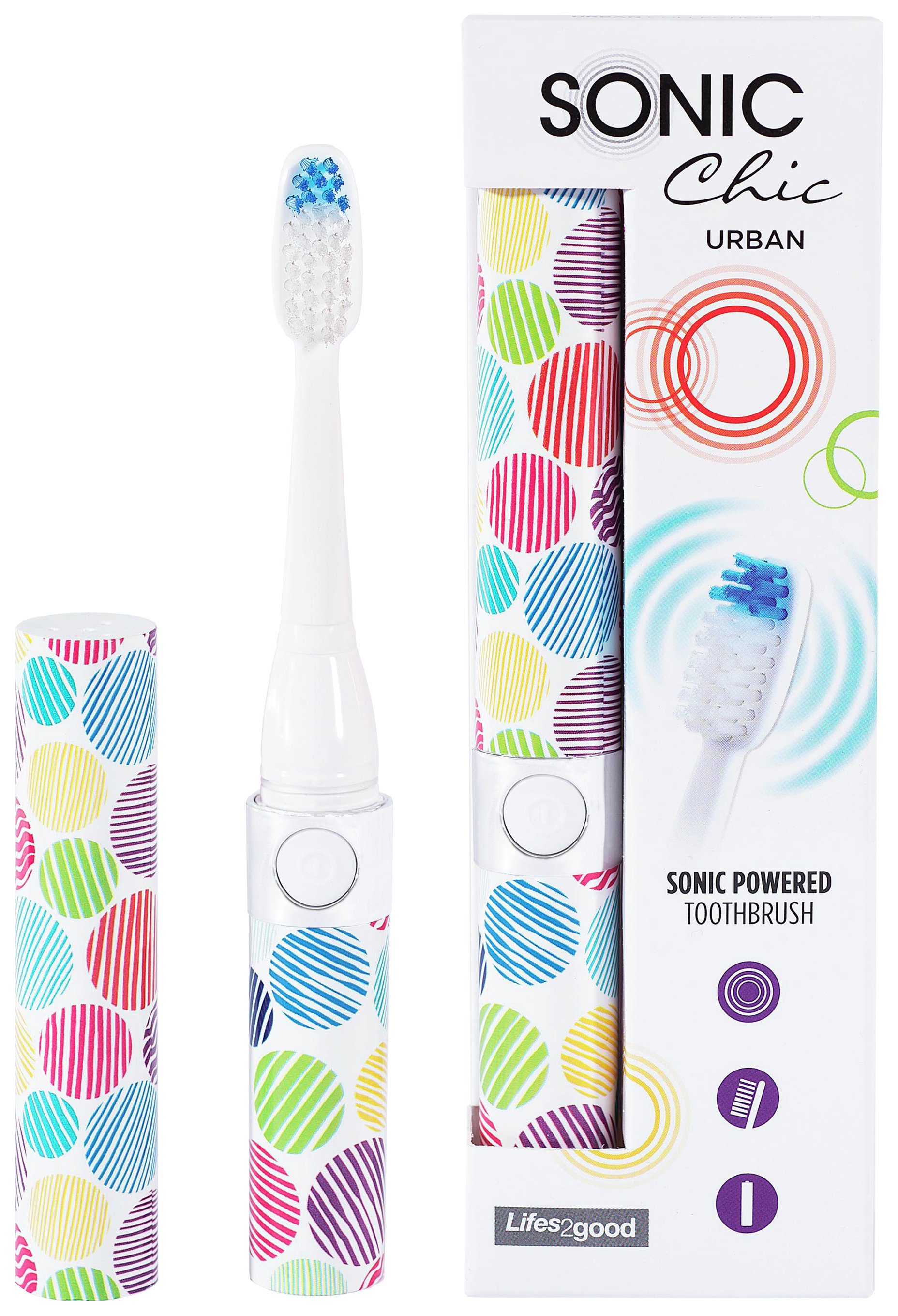 Sonic Chic l2g-tb-tw Urban Twister Toothbrush