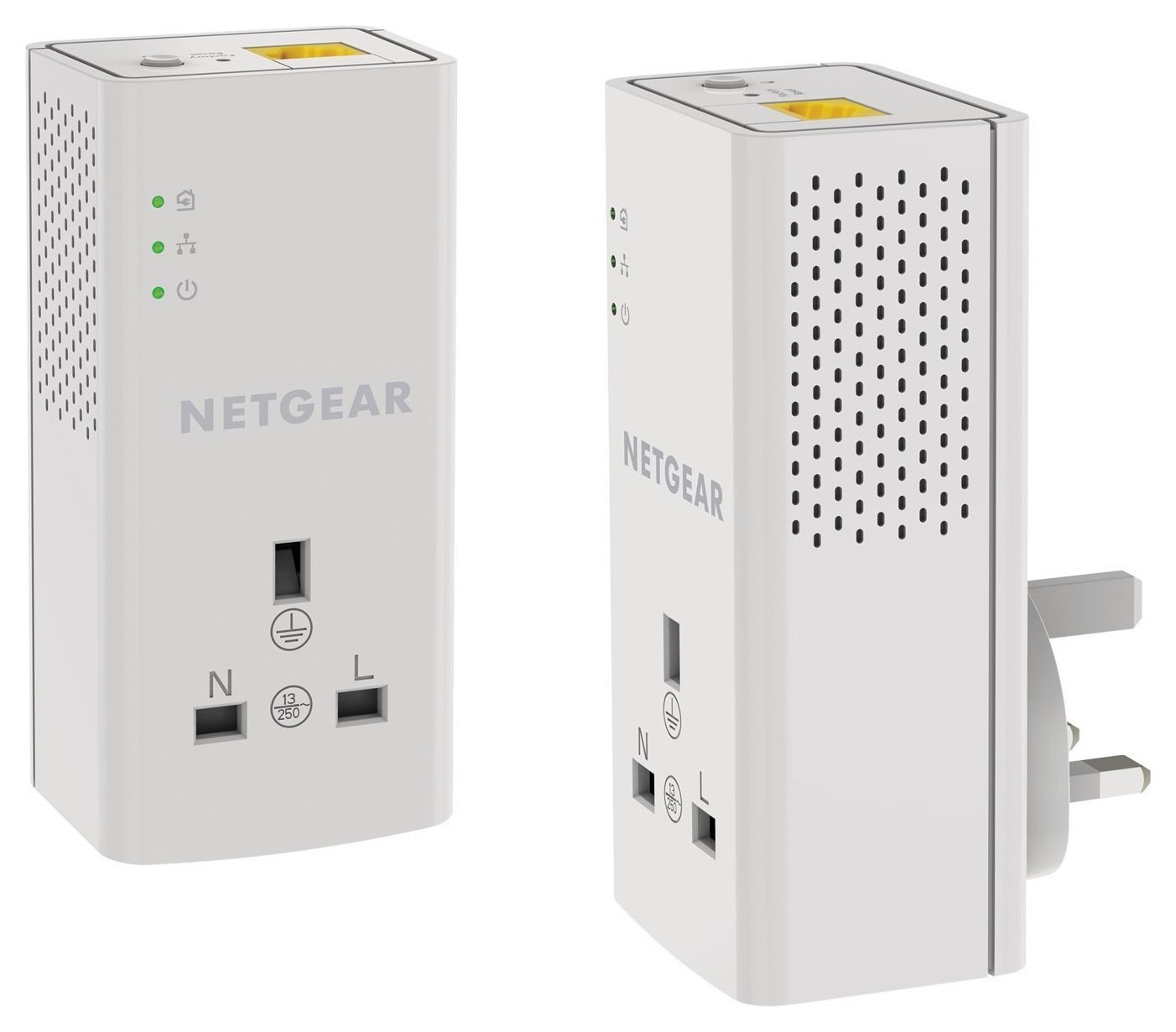 Netgear PLP1000 Powerline Adapter 1000Mbps - Pack of 2