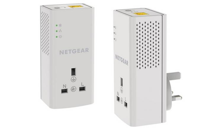 Netgear PLP1000 Powerline Adapter 10000Mbps - Pack of 2