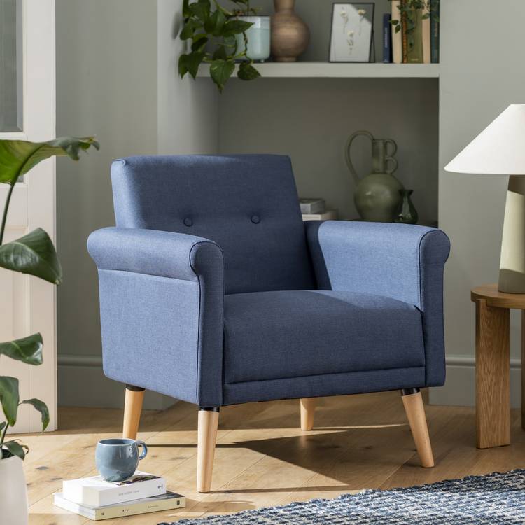 Argos Home Evie Armchair in a Box - Charcoal 0
