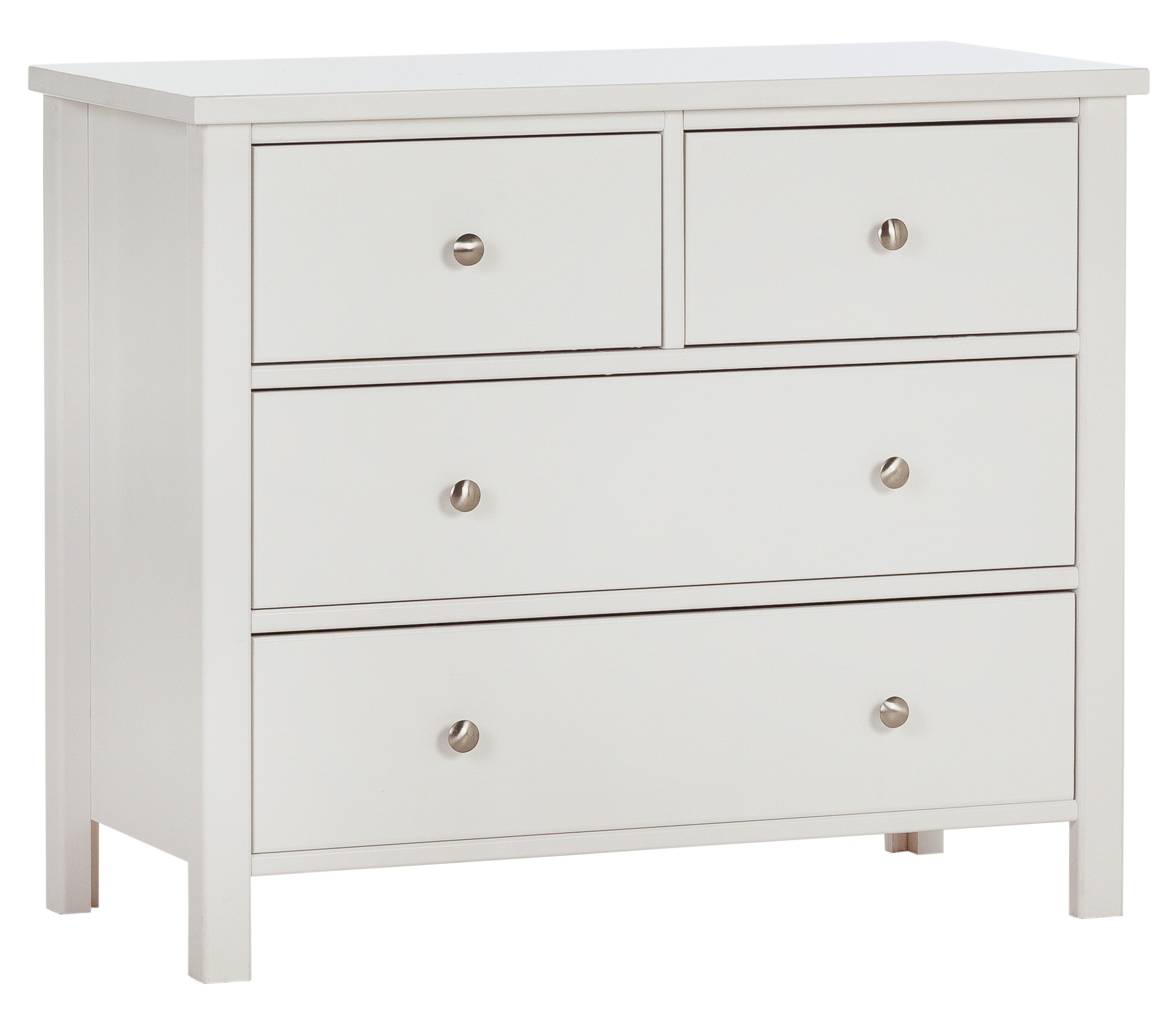 Buy Collection Ontario 2+2 Chest of Drawers - White at Argos.co.uk ...
