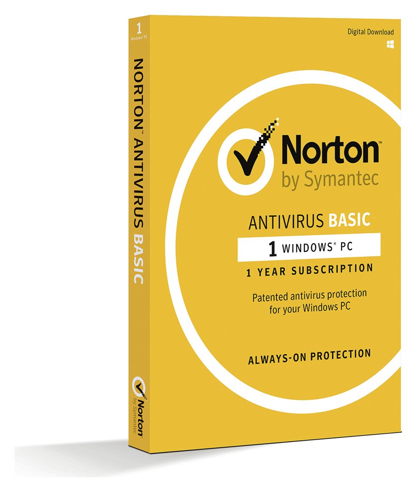 Norton Anti-Virus 1 Year 1 User