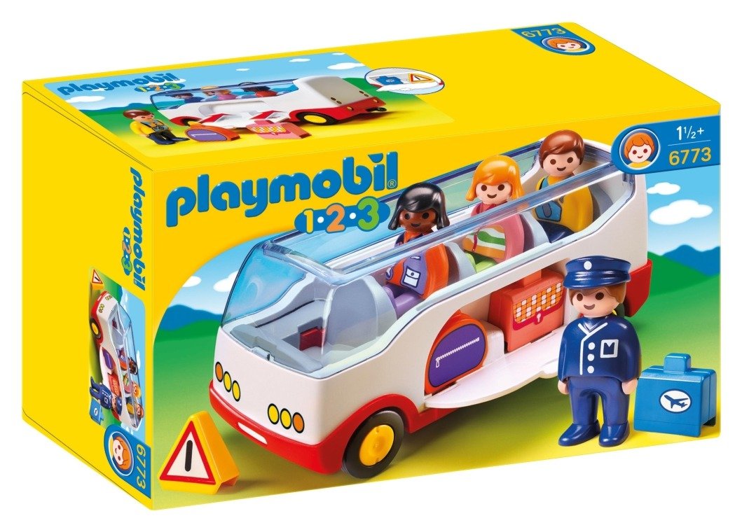 Playmobil 6773 123 Airport Shuttle Bus