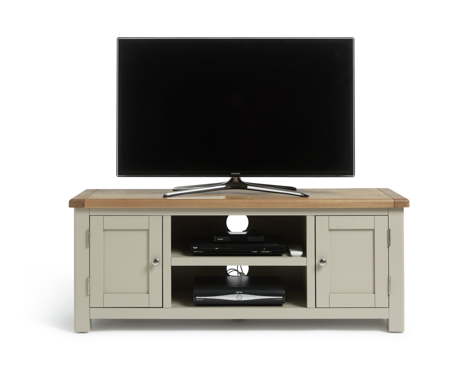 Argos Home Kent 2 Door Oak & Oak Veneer TV Unit Review