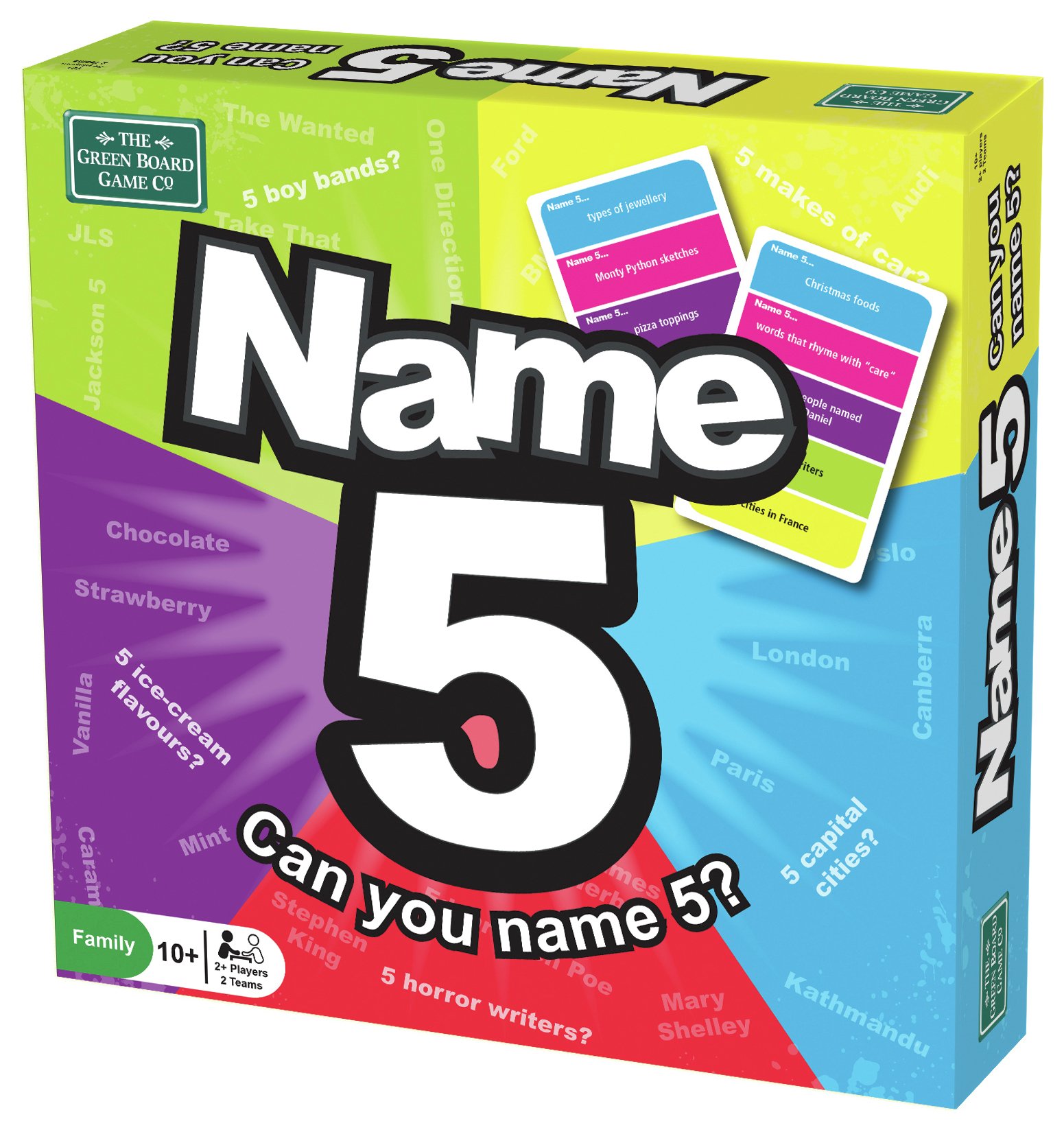 Green Board Games Name 5 Game