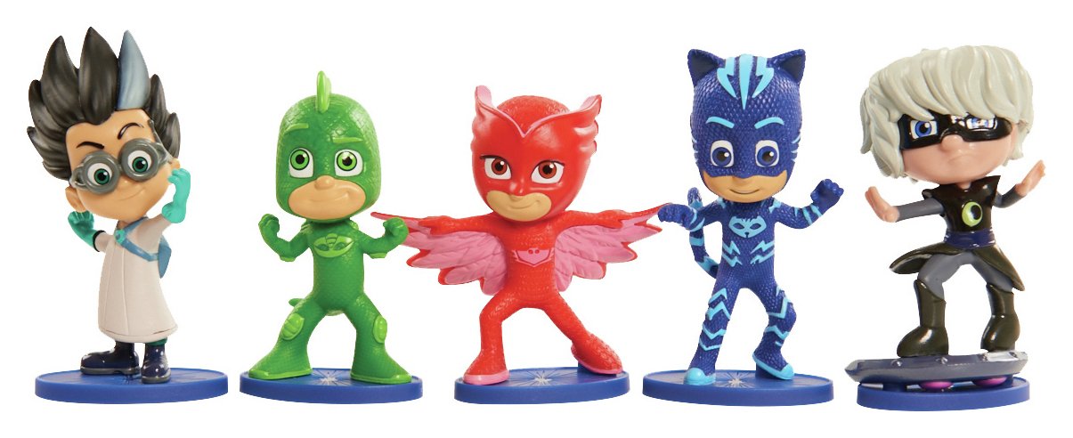 PJ Masks Collectable 3 inch Figures Assortment - Set of 5