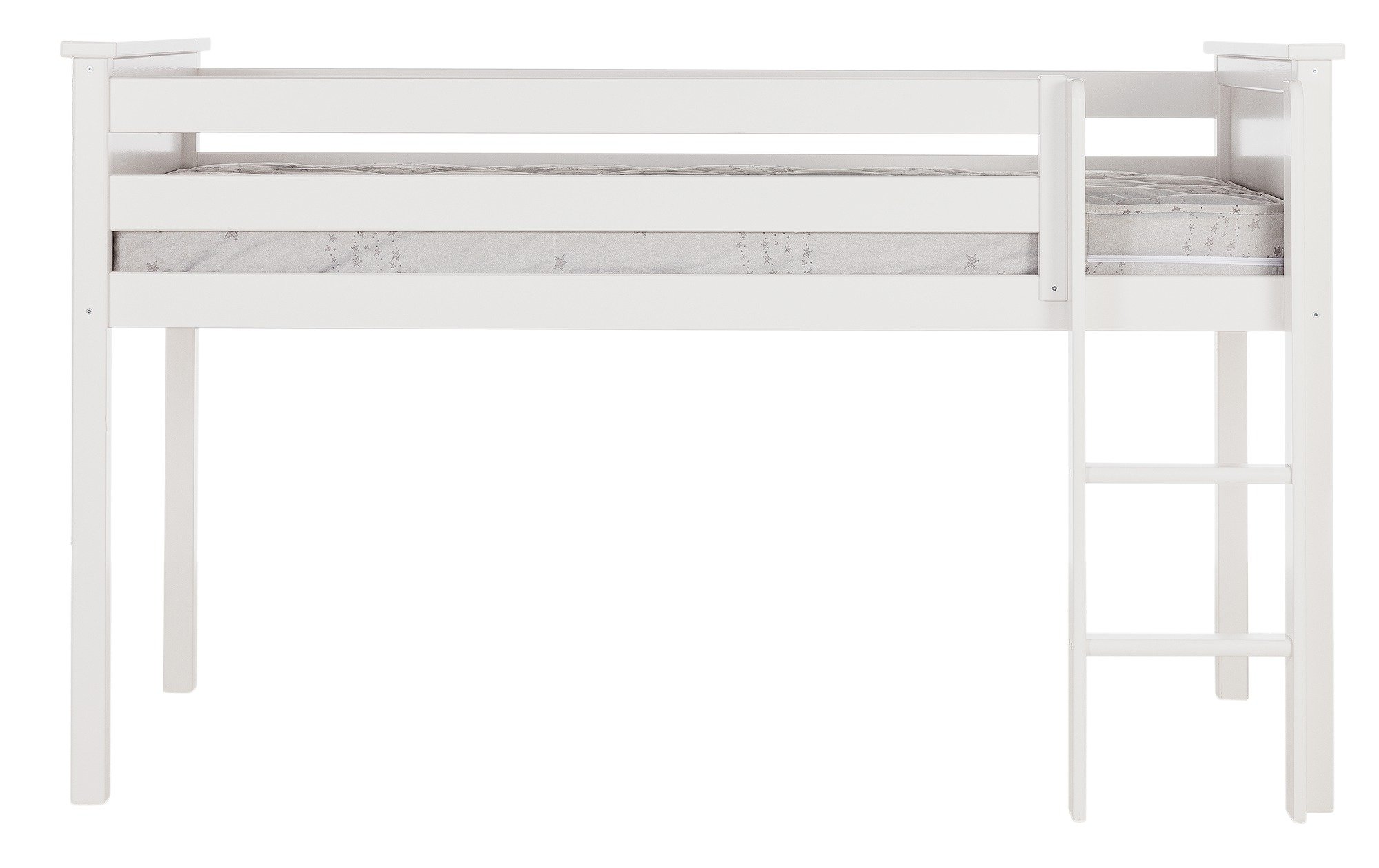 Argos Home Brooklyn White Wooden Mid Sleeper Bed Frame Reviews