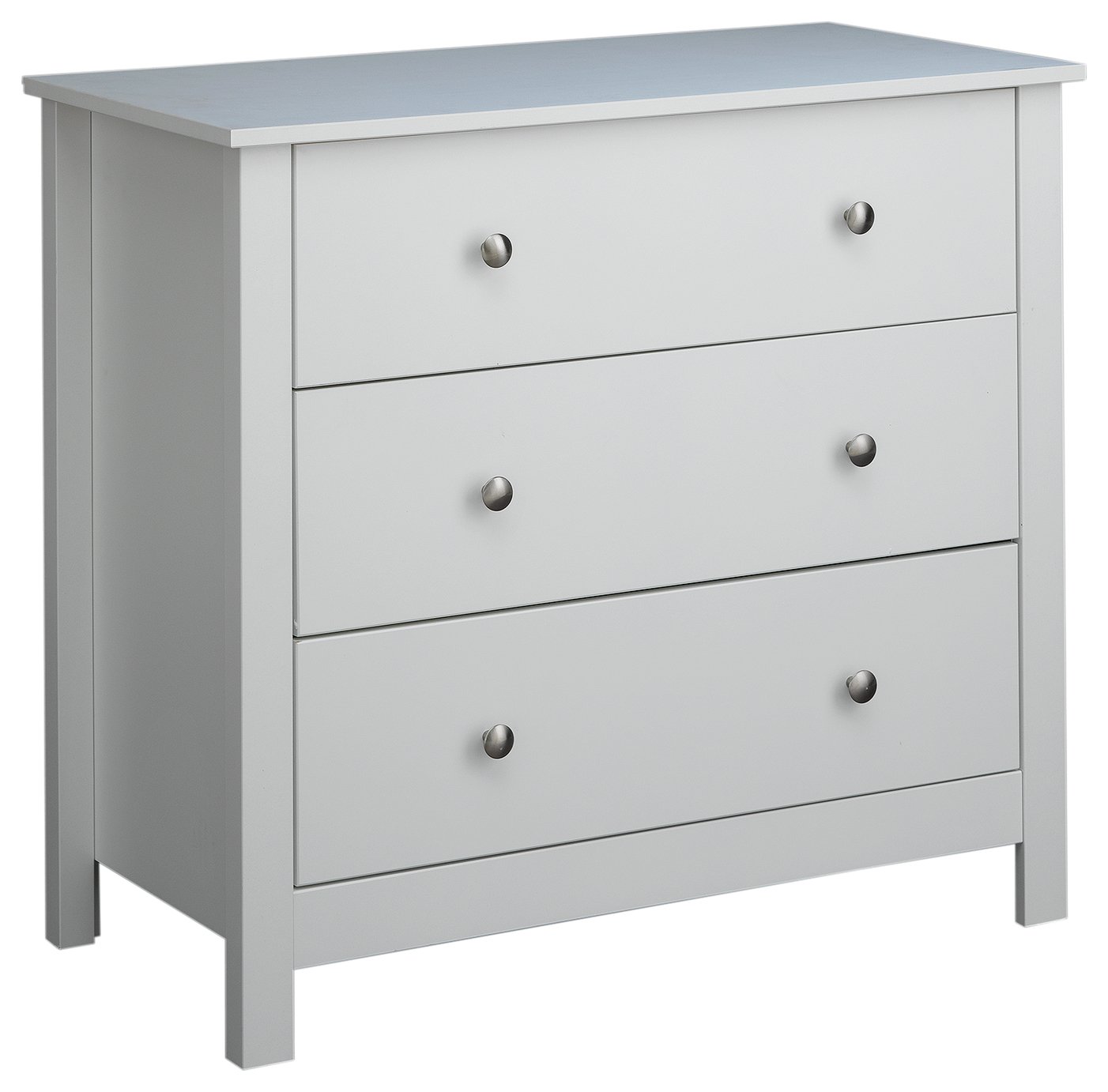 Argos Home Osaka 3 Drawer Chest - Soft Grey