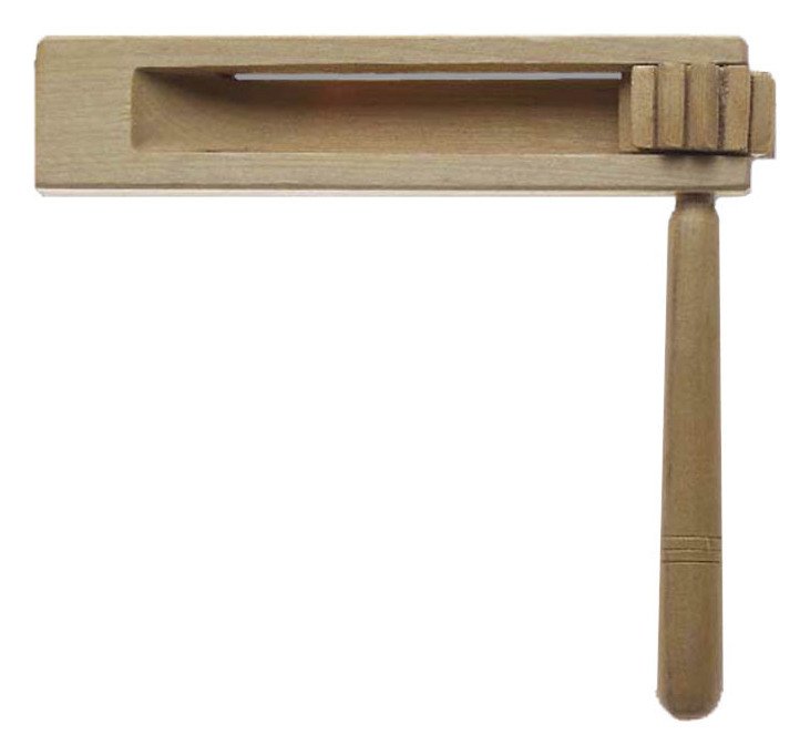 A Star Handheld Wooden Ratchet