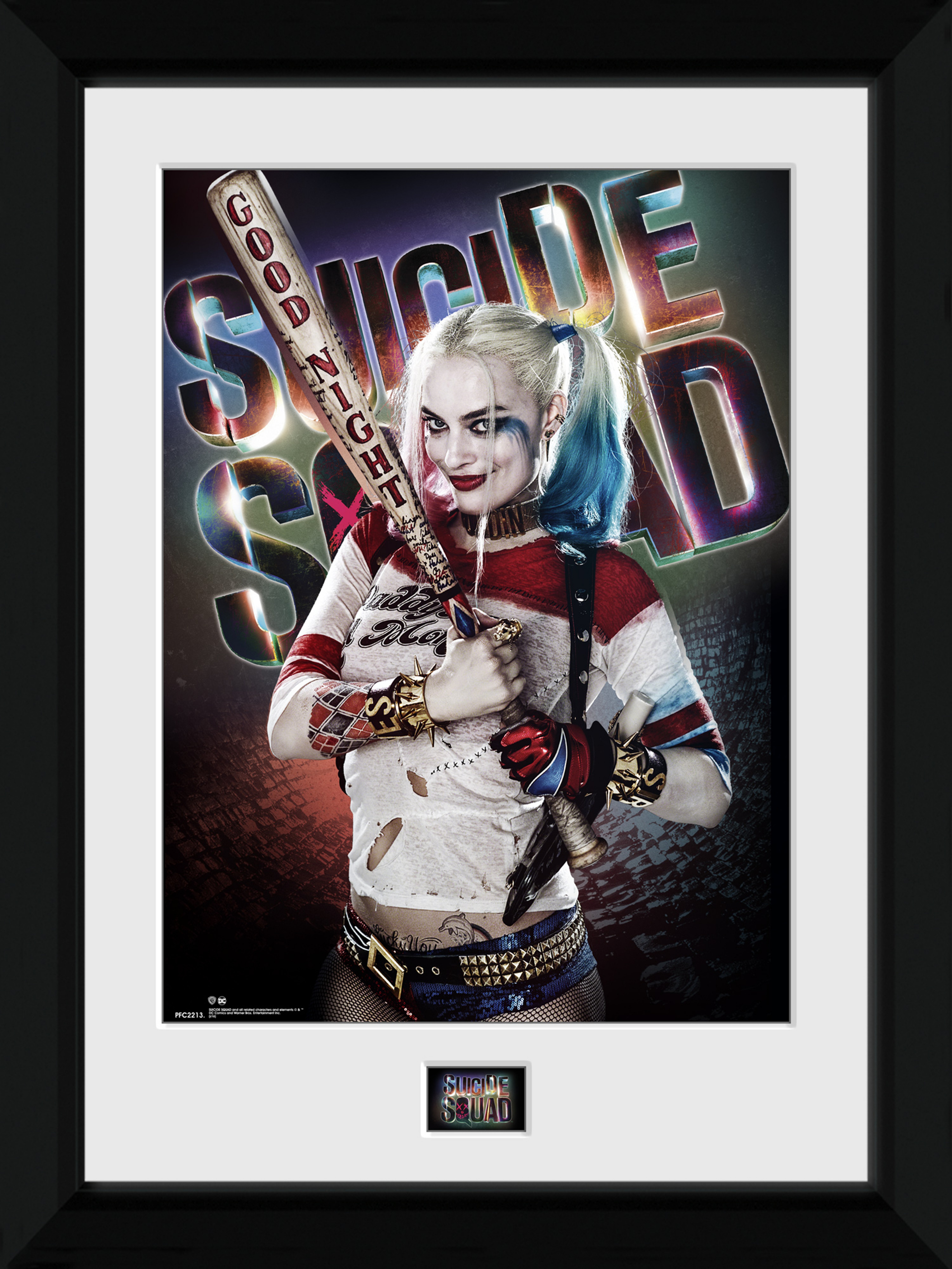 GB Eye Suicide Squad Harley Quinn 30 x 40cm Framed Print
