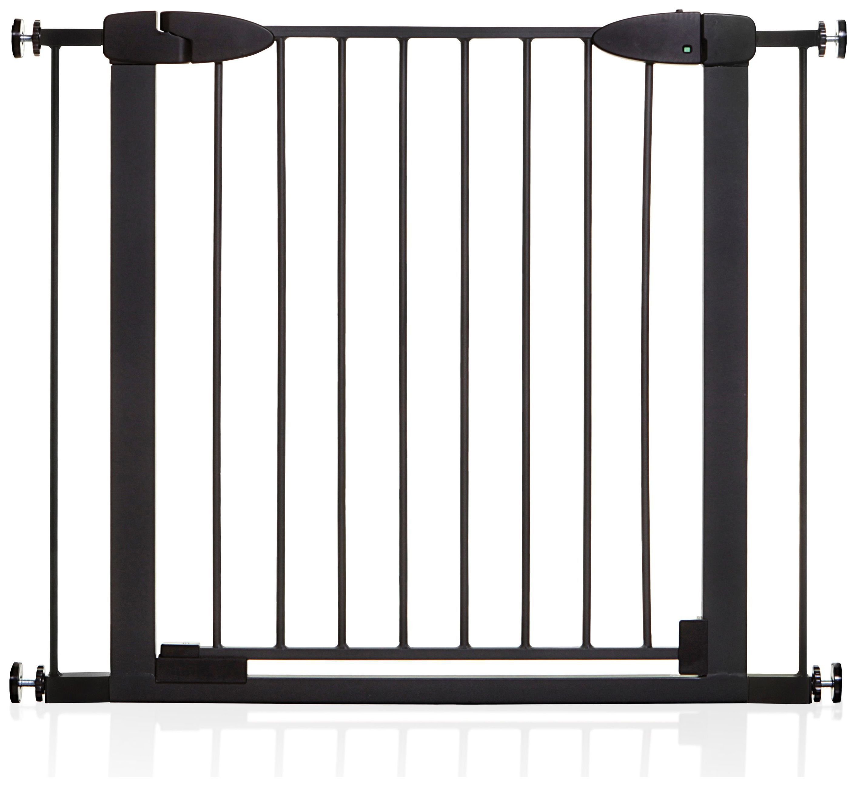 Dreambaby Boston Safety Gate With Extensions - Black.