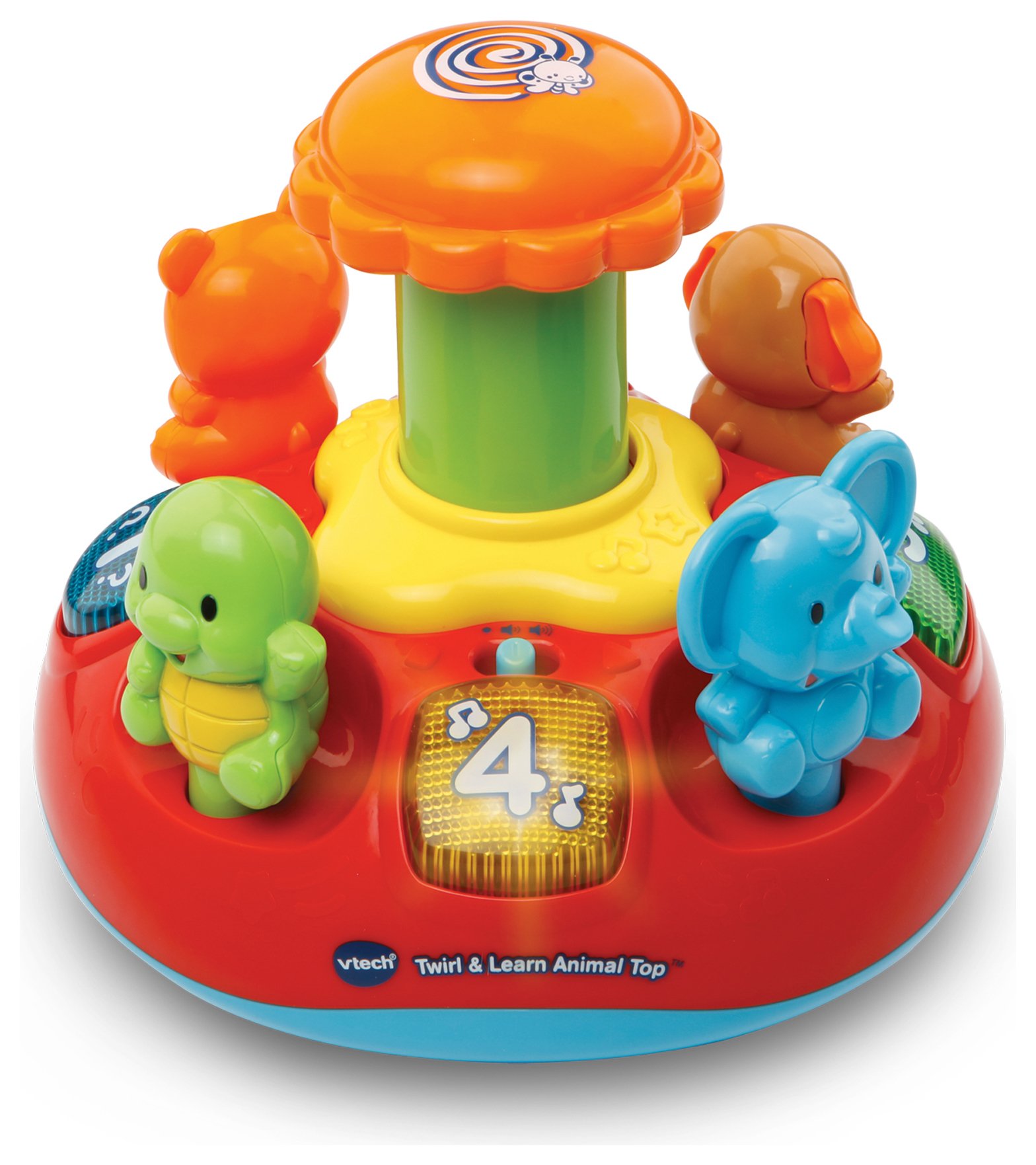 push and spin toy