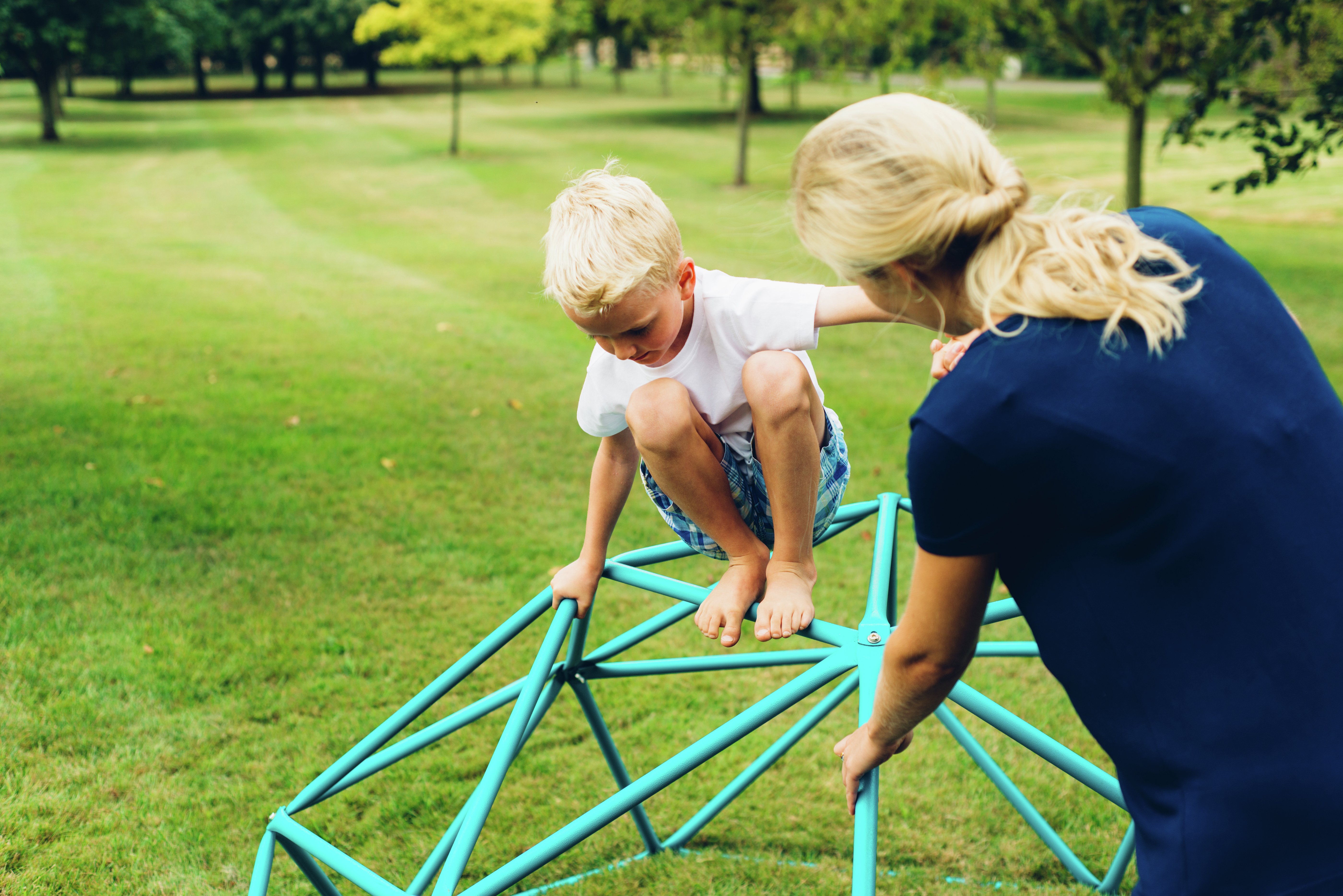 plum outdoor climbing frame