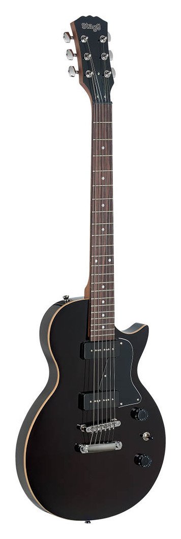 Stagg LP Custom Electric Guitar - Black