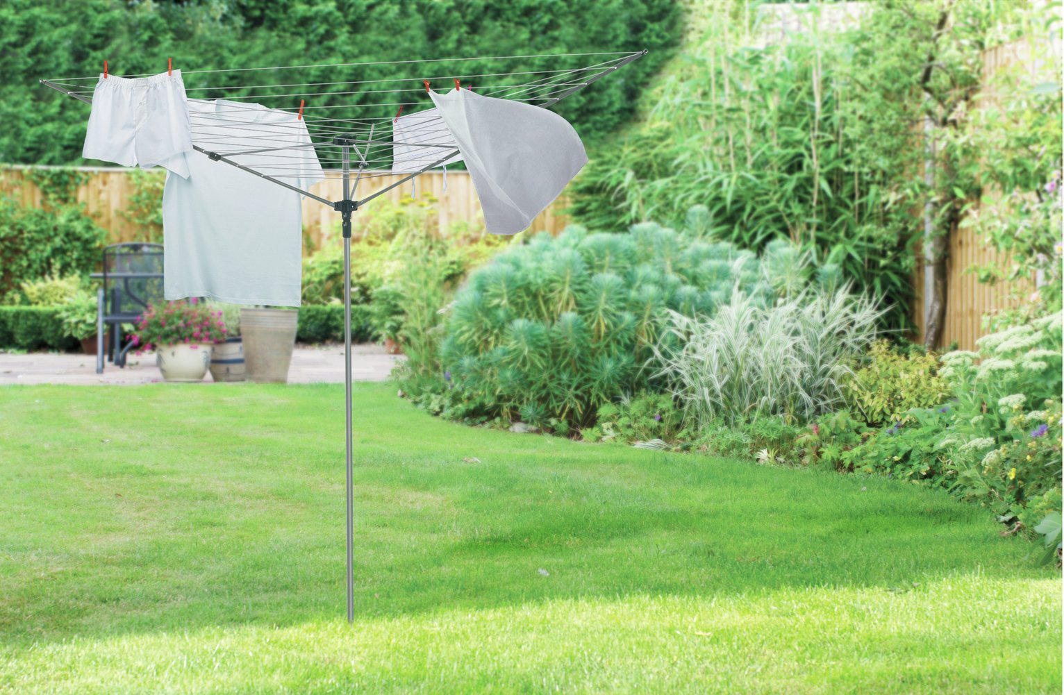 Vileda 30m 3 Arm Rotary Outdoor Washing Line Review