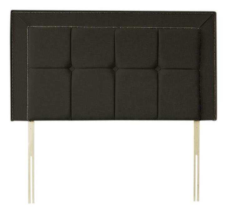 Silentnight Vincenza Kingsize Headboard - Charcoal