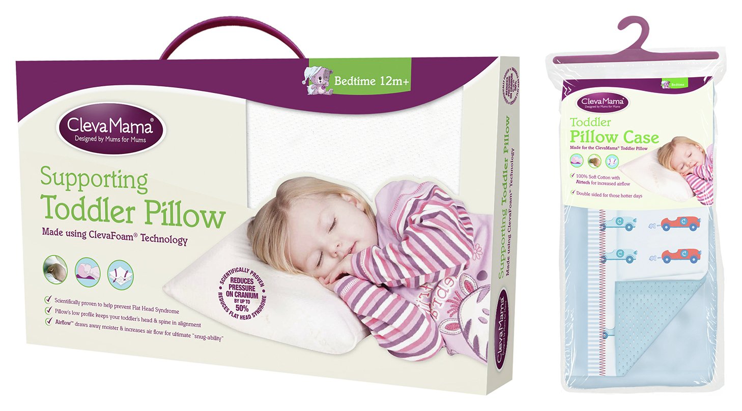 clevamama baby pillow argos