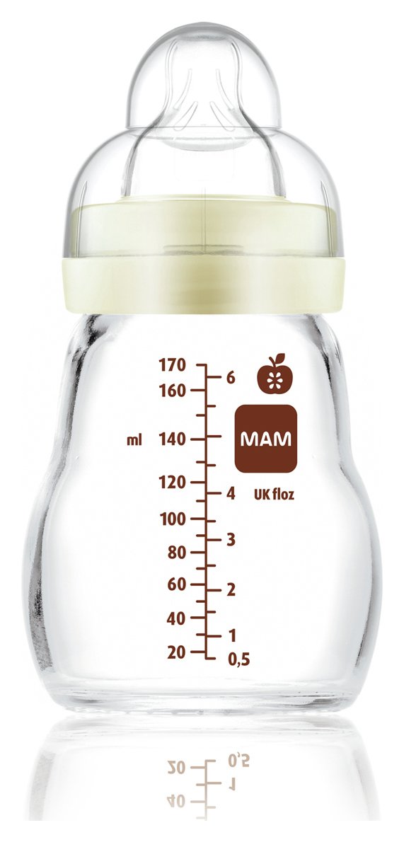 MAM Feel Good Glass Bottle 170ml Reviews
