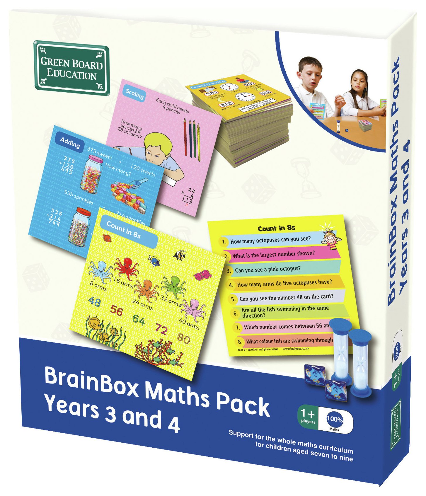 Brainbox Maths Pack - Years 3 and 4