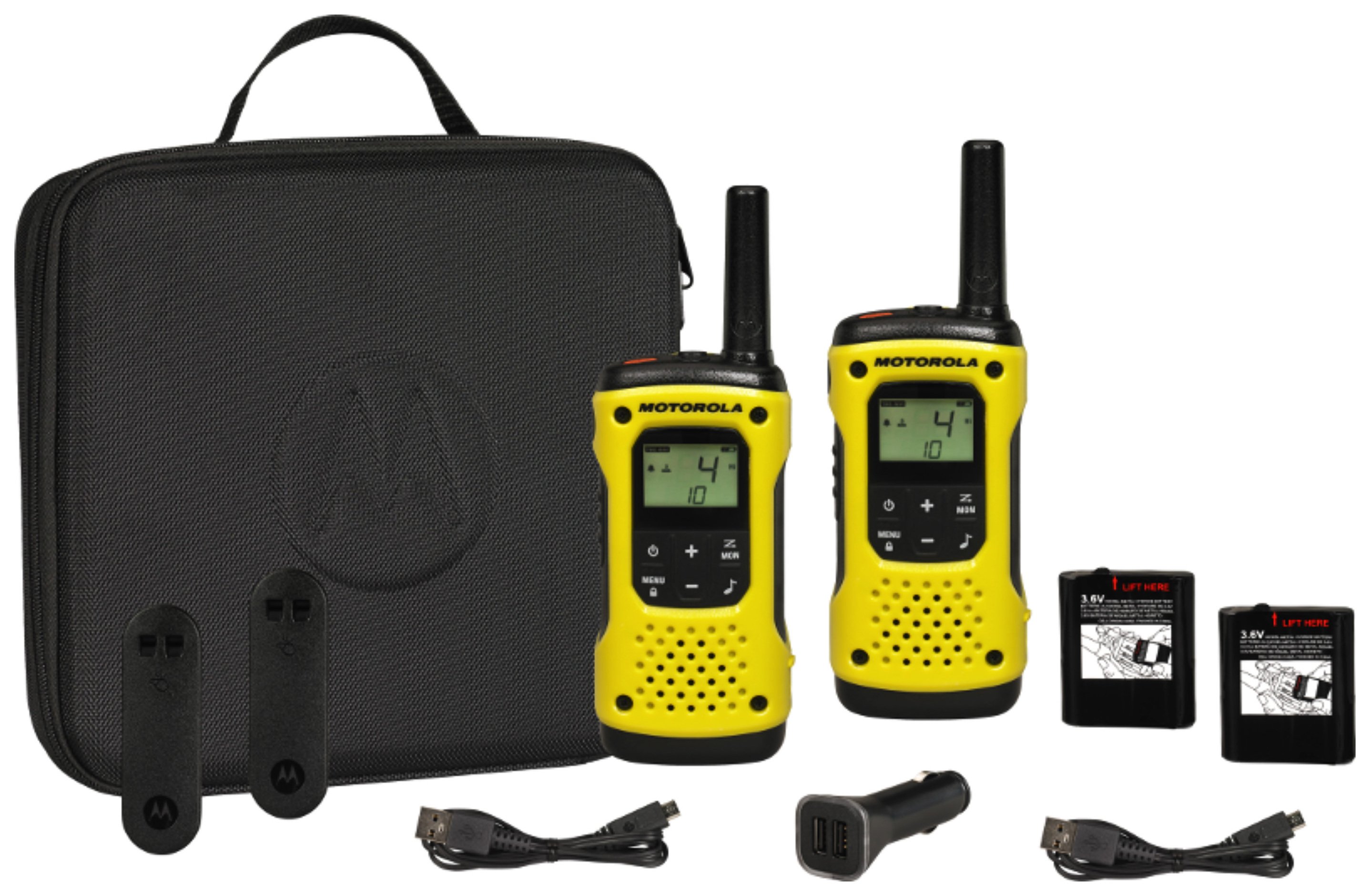 Motorola T92H20 Waterproof 2 Way Radios - Twin