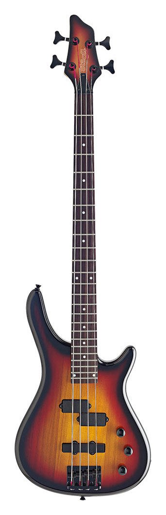 Stagg Electric Bass Guitar - Sunburst