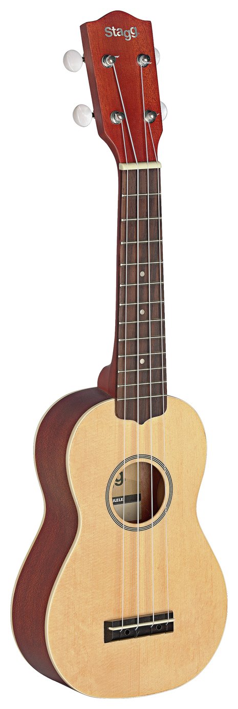 Stagg Soprano Ukulele Solid Spruce Top