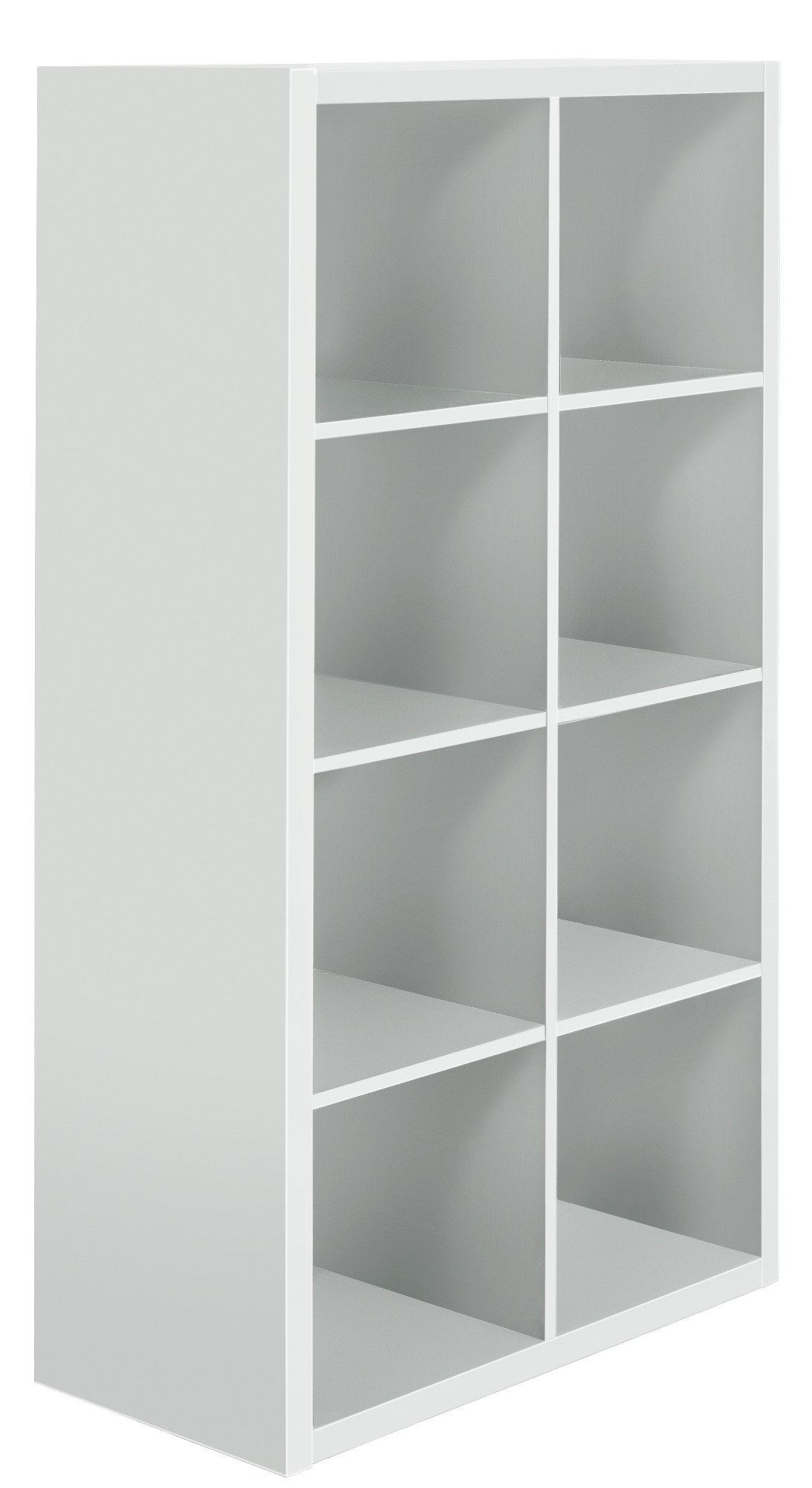 Habitat Squares Plus 8 Cube Storage Unit - White Gloss