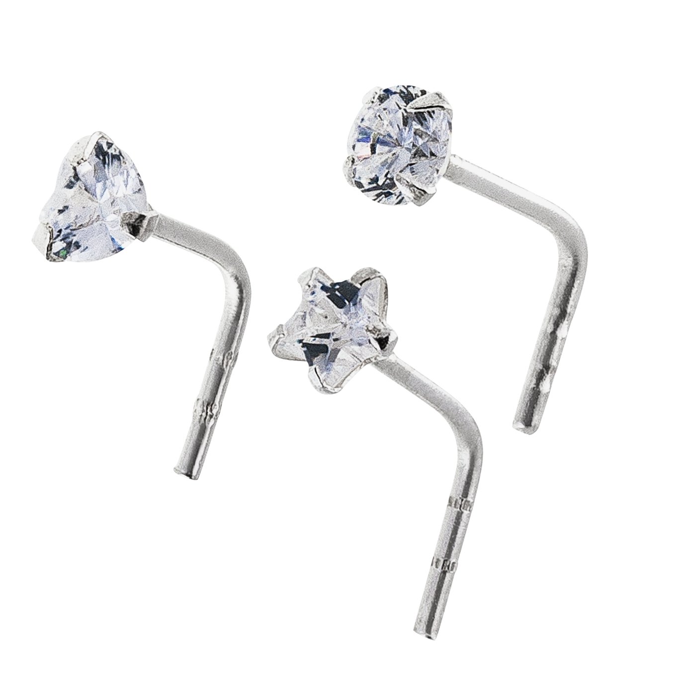 State of Mine Silver Crystal Claw Nose Studs Review