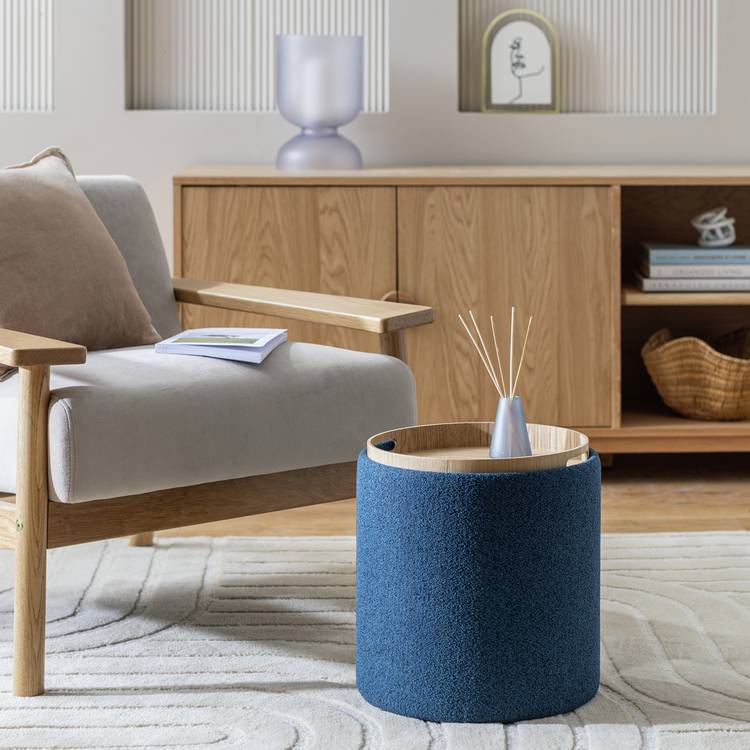 Habitat Ingo Side Table - Blue 0