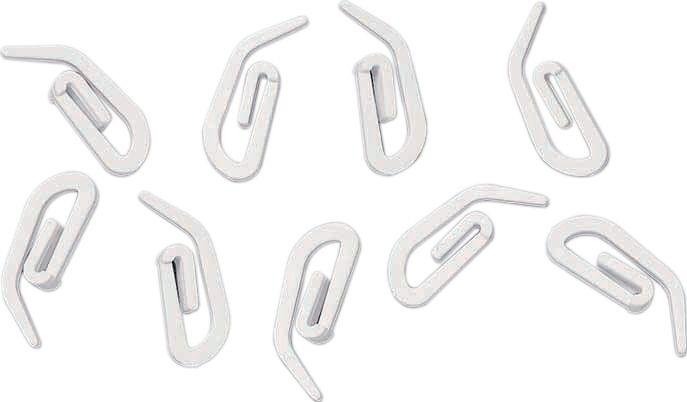 Argos Home Set of 200 Plastic Curtain Hooks review