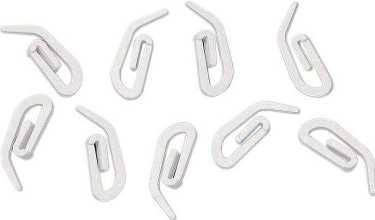 Speedy - Accessories Curtain Hooks, White, 20 Pack