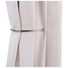 Buy Argos Home Pair of J-Shaped Curtain Holdbacks - Chrome | Blind and ...