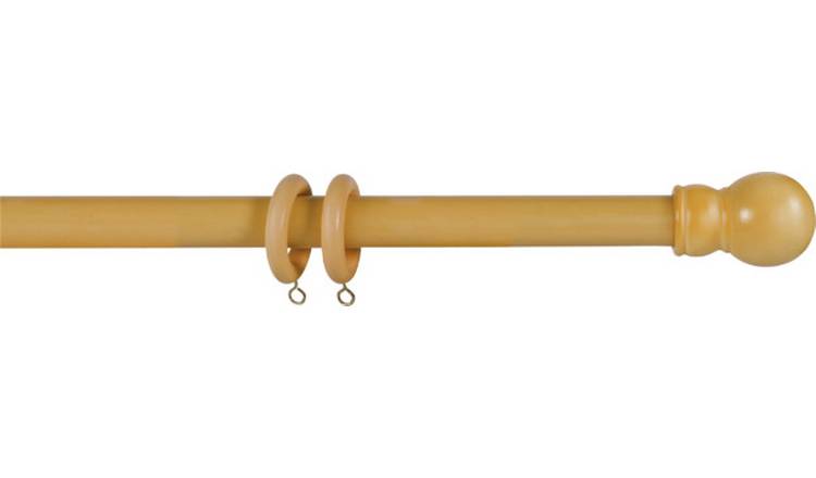 Buy Argos Home Extendable Metal Prism Curtain Pole Silver