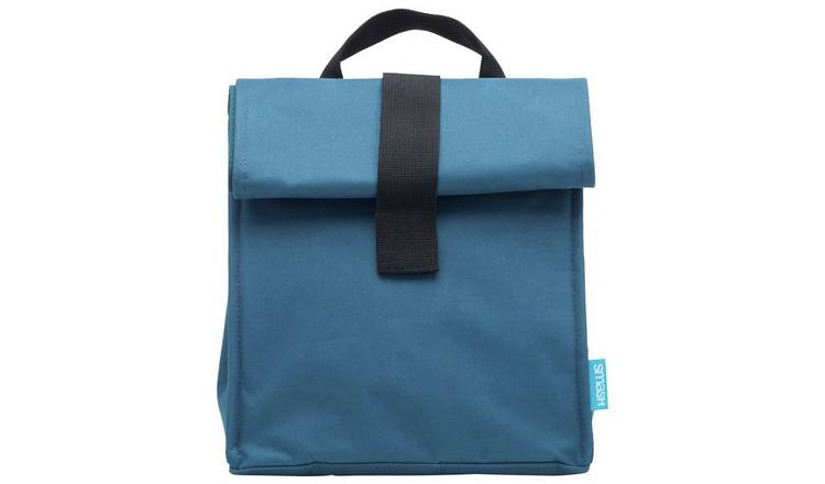 Smash Roll Up Teal Lunch Bag