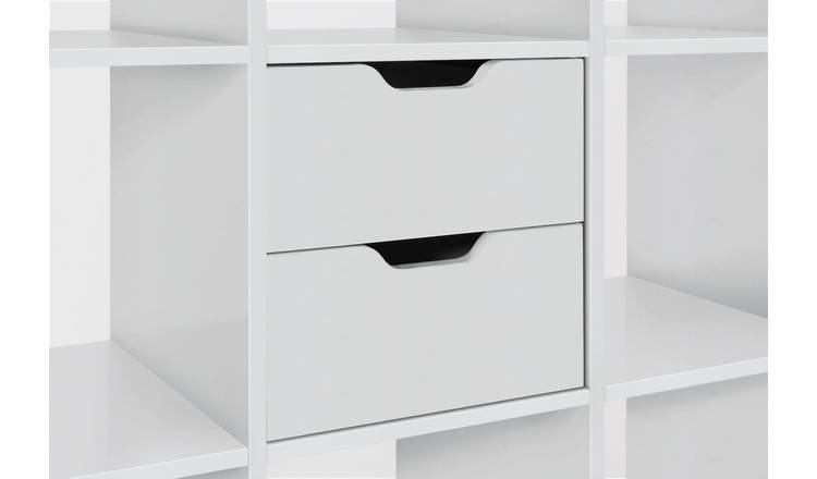 Buy Argos Home Squares Plus Set Of 2 Drawers White Storage