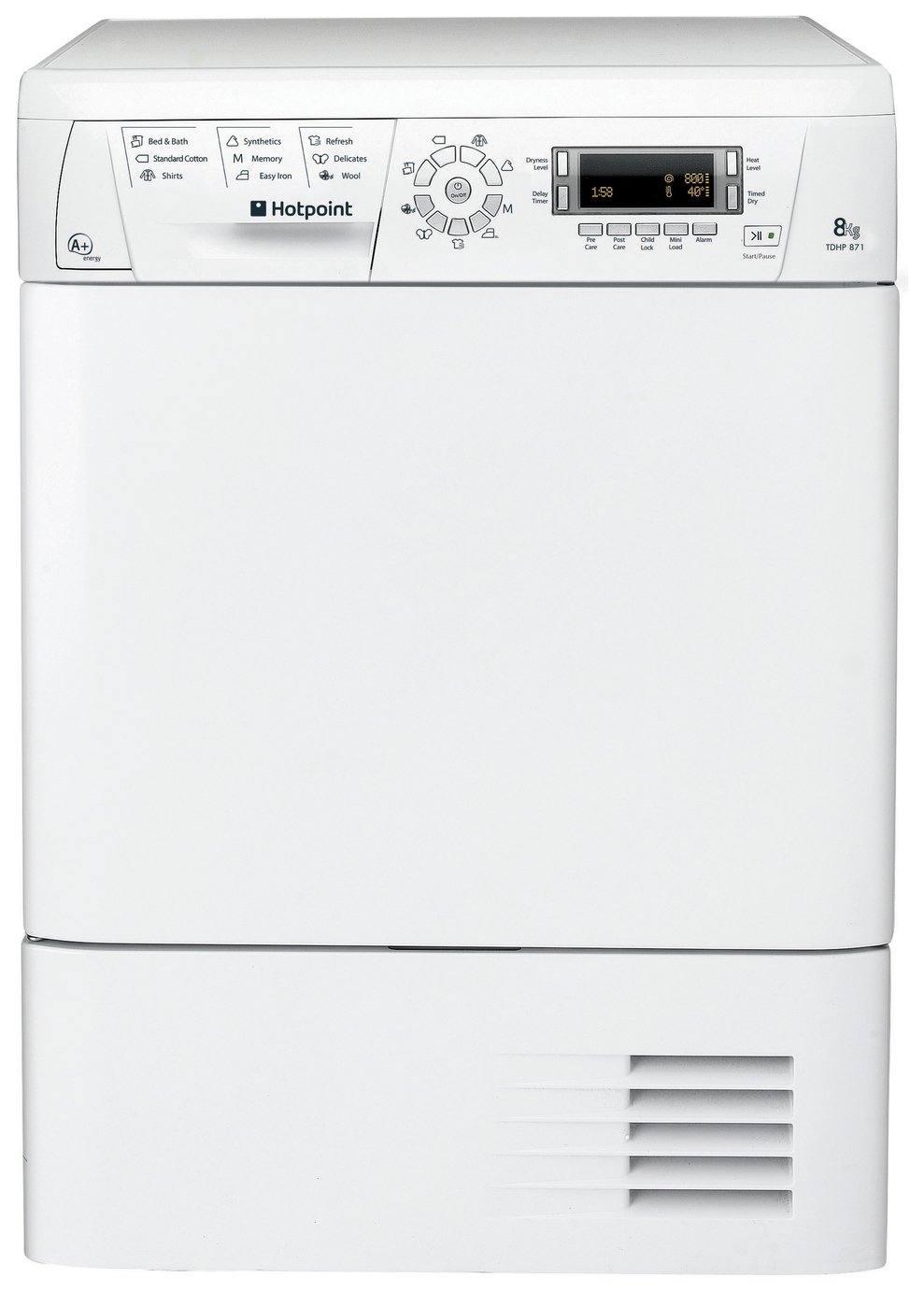 Hotpoint TDHP871RP 8KG Heat Pump Tumble Dryer - White